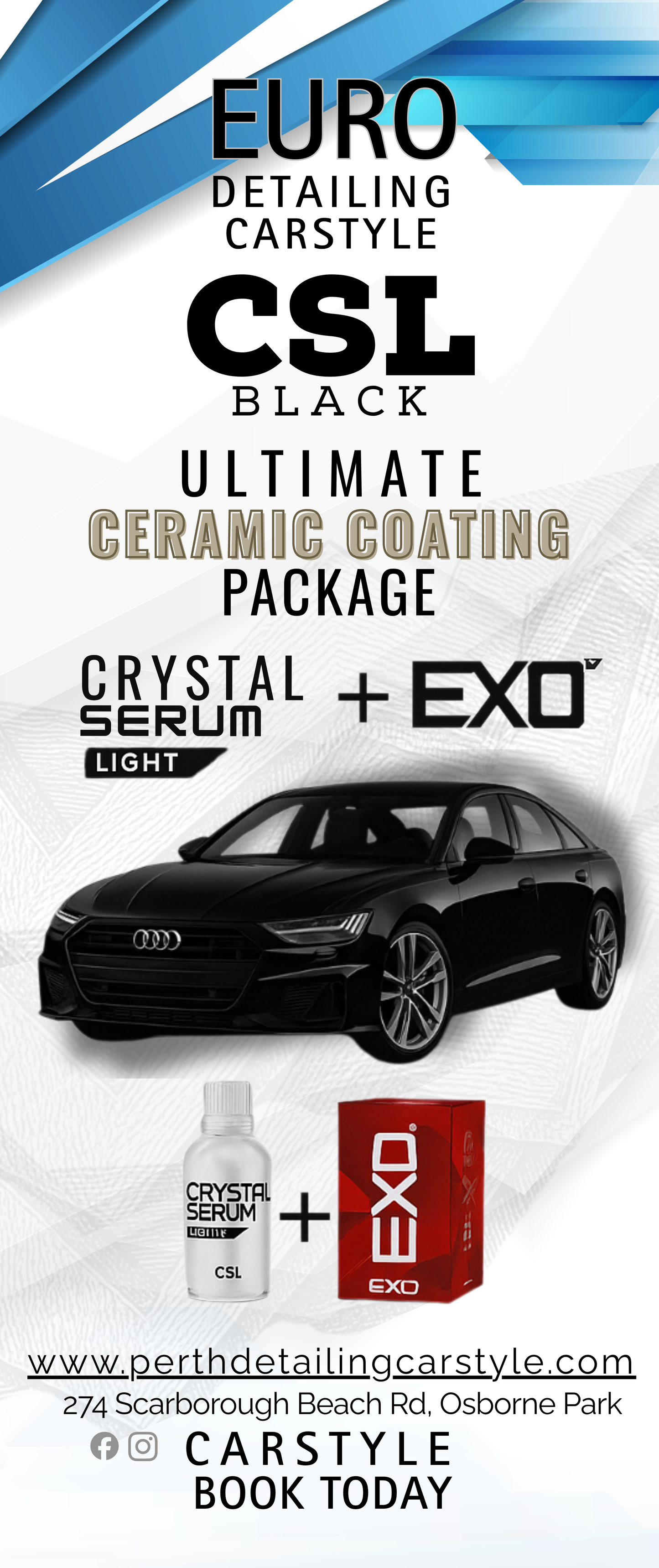 Crystal Serum Light – Paint Protection Package