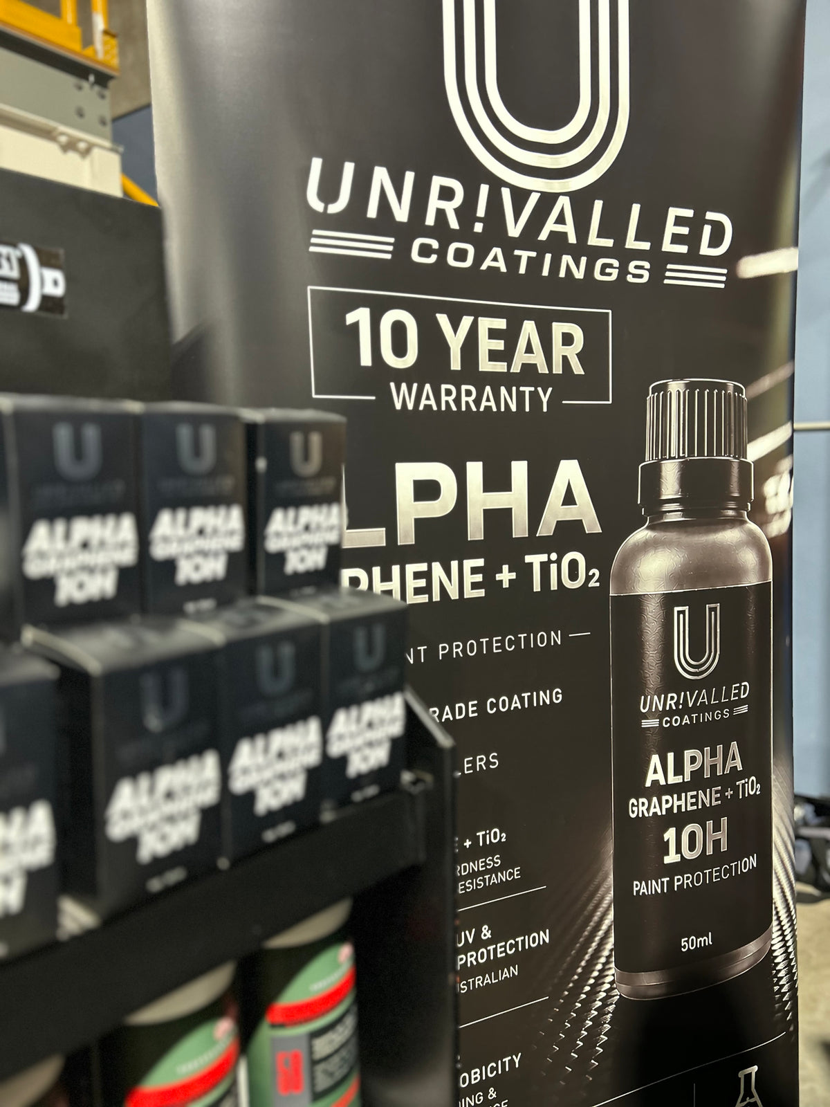 ALPHA GRAPHENE COATING 10H + TiO₂