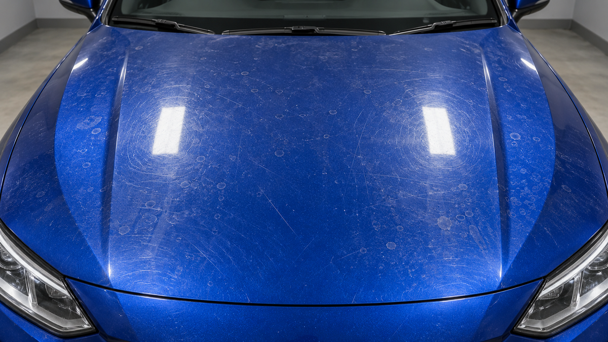 Before STAGE 1 · SCRATCH & SPOT CORRECTION